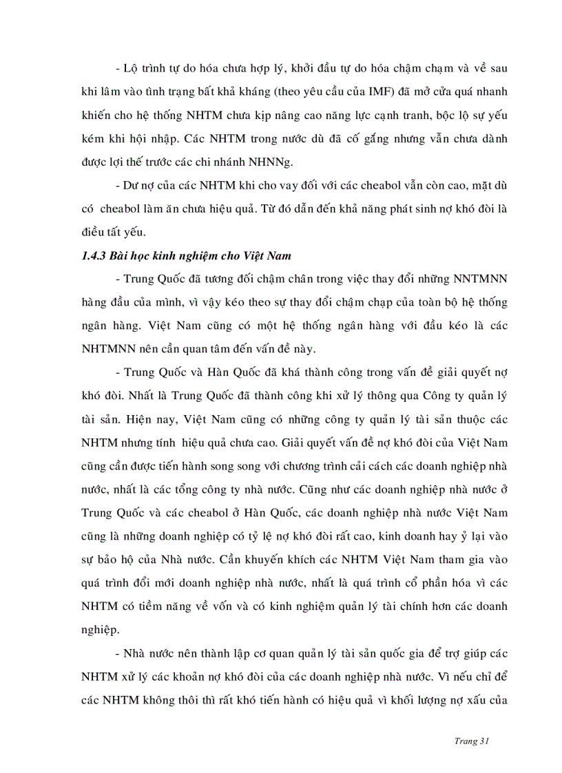 image for page Nâng cao năng lực cạnh tranh của Ngân hàng Ngoại thương Việt Nam trong hội nhập kinh tế Quốc tế