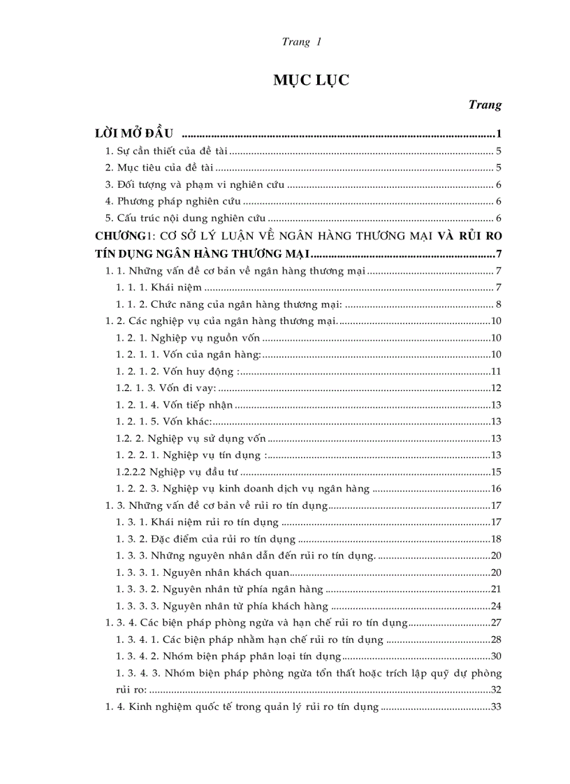 image for page Thực trạng rủi ro tín dụng và các biện pháp phòng ngừa hạn chế rủi ro tín dụng tại Sở giao dịch II Ngân Hàng Công Thương Việt Nam
