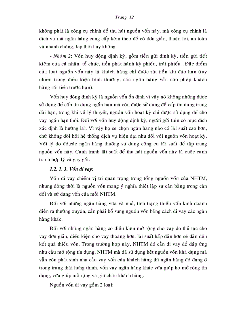 image for page Thực trạng rủi ro tín dụng và các biện pháp phòng ngừa hạn chế rủi ro tín dụng tại Sở giao dịch II Ngân Hàng Công Thương Việt Nam