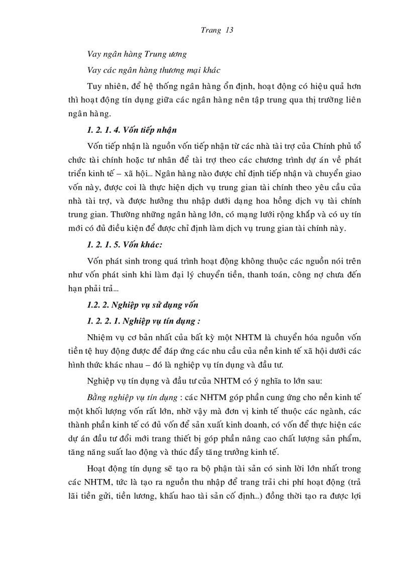 image for page Thực trạng rủi ro tín dụng và các biện pháp phòng ngừa hạn chế rủi ro tín dụng tại Sở giao dịch II Ngân Hàng Công Thương Việt Nam
