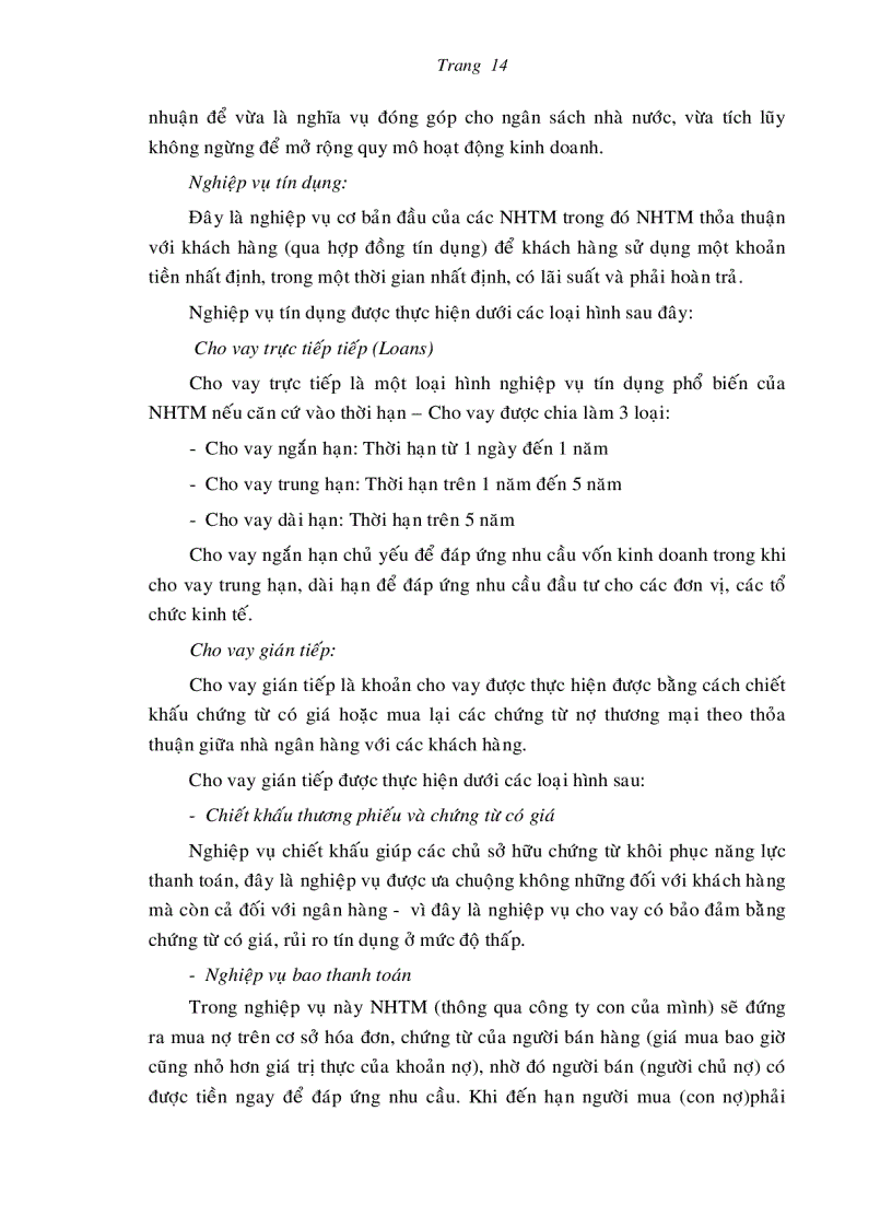 image for page Thực trạng rủi ro tín dụng và các biện pháp phòng ngừa hạn chế rủi ro tín dụng tại Sở giao dịch II Ngân Hàng Công Thương Việt Nam