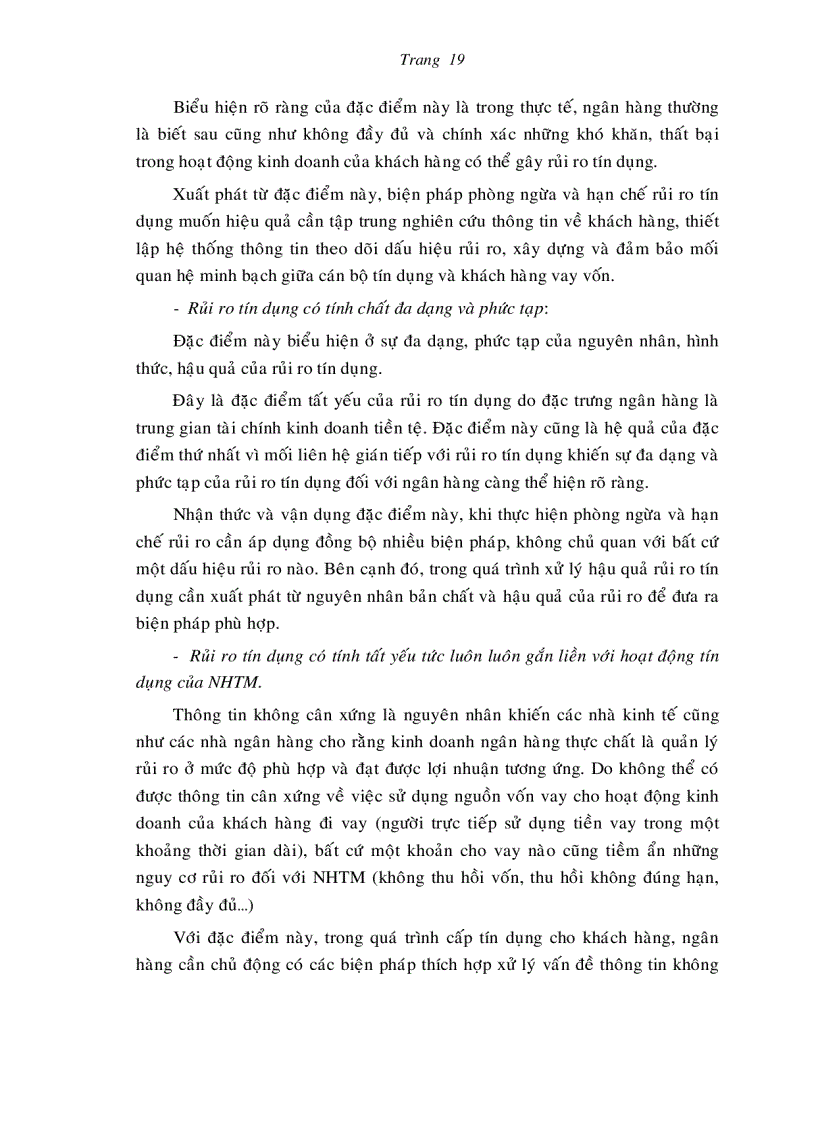 image for page Thực trạng rủi ro tín dụng và các biện pháp phòng ngừa hạn chế rủi ro tín dụng tại Sở giao dịch II Ngân Hàng Công Thương Việt Nam