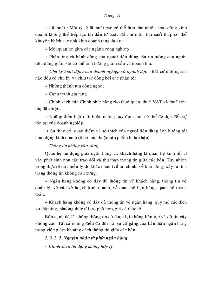 image for page Thực trạng rủi ro tín dụng và các biện pháp phòng ngừa hạn chế rủi ro tín dụng tại Sở giao dịch II Ngân Hàng Công Thương Việt Nam