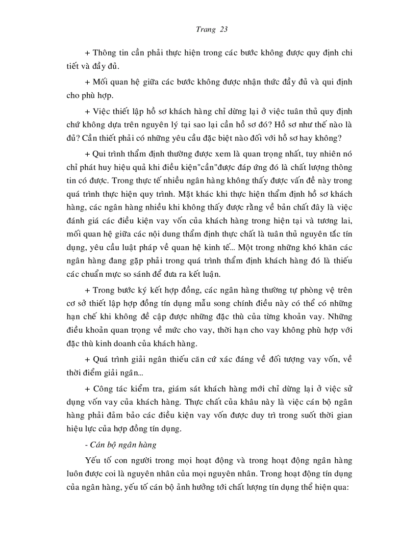 image for page Thực trạng rủi ro tín dụng và các biện pháp phòng ngừa hạn chế rủi ro tín dụng tại Sở giao dịch II Ngân Hàng Công Thương Việt Nam