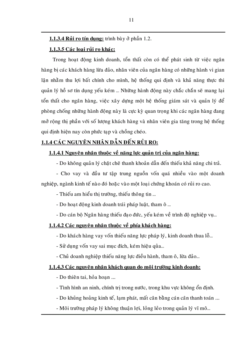 image for page Trích lập và sử dụng dự phòng để xử lý rủi ro tín dụng trong hoạt động kinh doanh của Ngân hàng TMCP Đệ Nhất