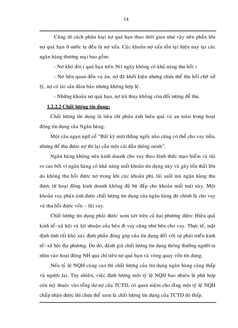 image for page Trích lập và sử dụng dự phòng để xử lý rủi ro tín dụng trong hoạt động kinh doanh của Ngân hàng TMCP Đệ Nhất