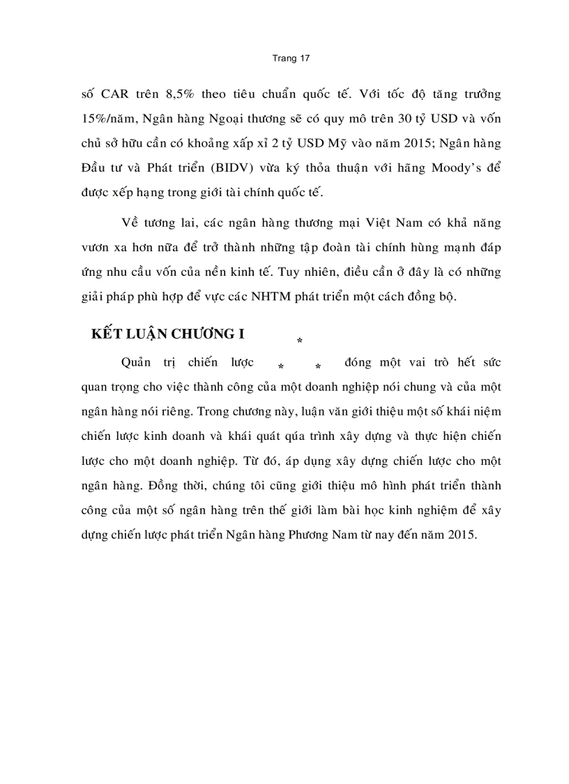 image for page Xây dựng chiến lược kinh doanh của Ngân hàng Phương Nam đến năm 2015