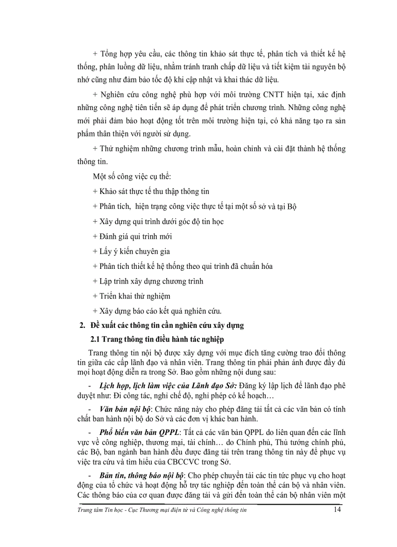 image for page Nghiên cứu xây dựng hệ thống phần mềm dùng chung cho các sở công thương phục vụ công tác điều hành tác nghiệp và thiết lập hệ thống báo cáo định kỳ với bộ công thương nhằm nâng cao hiệu qu