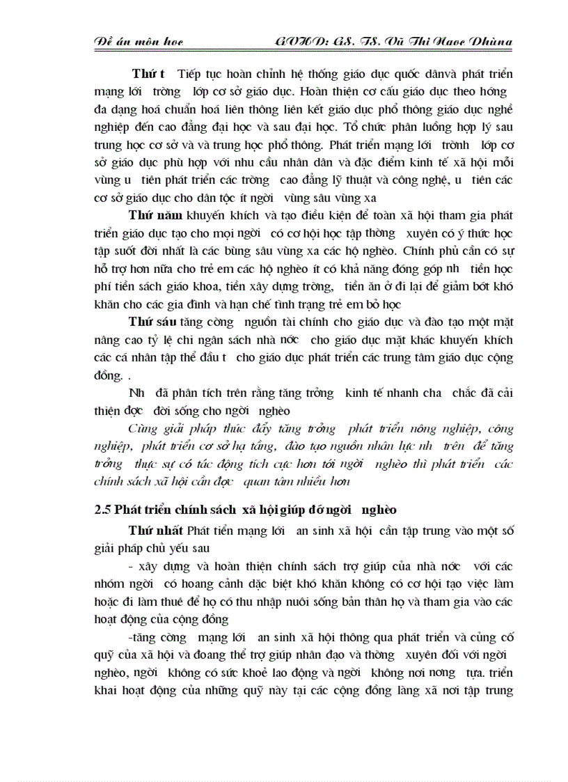 image for page Mối quan hệ giữa tăng trưởng kinh tế và xoá đói giảm nghèo trong quá trình phát triển ở Việt Nam