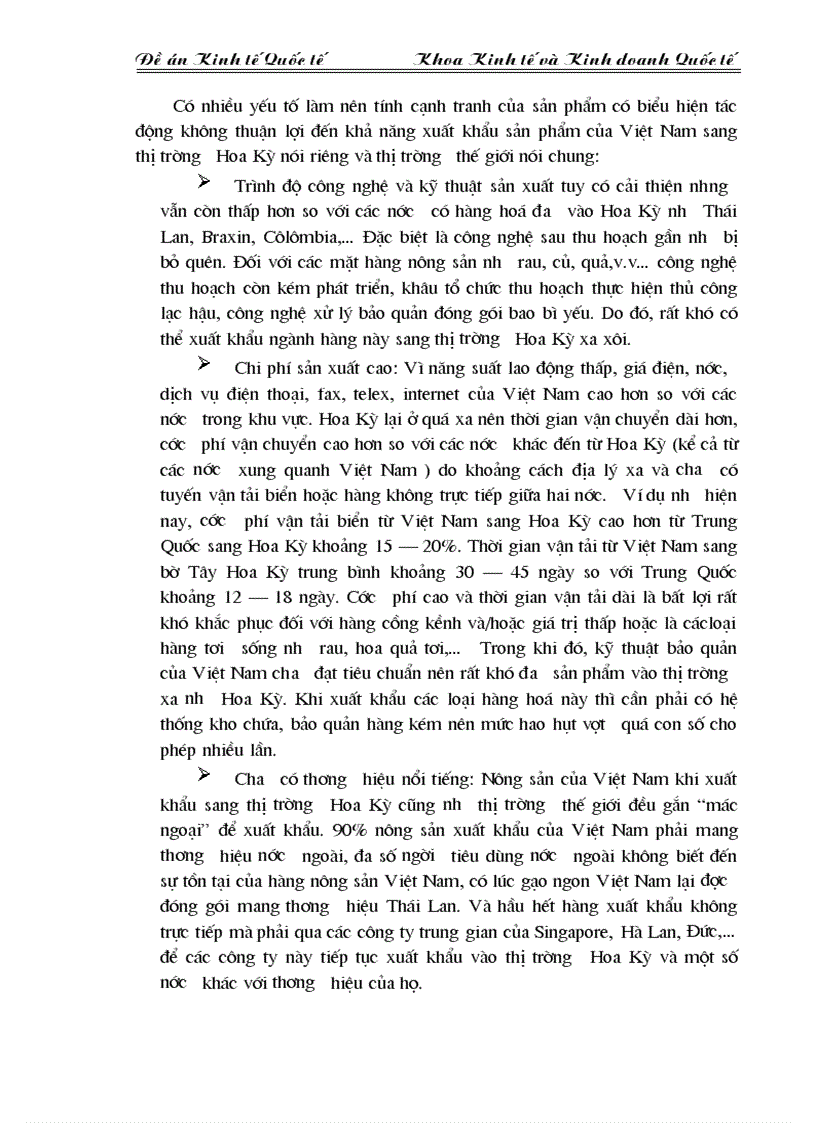 image for page Giải pháp đẩy mạnh xuất khẩu hàng nông sản Việt Nam vào thị trường Hoa Kỳ