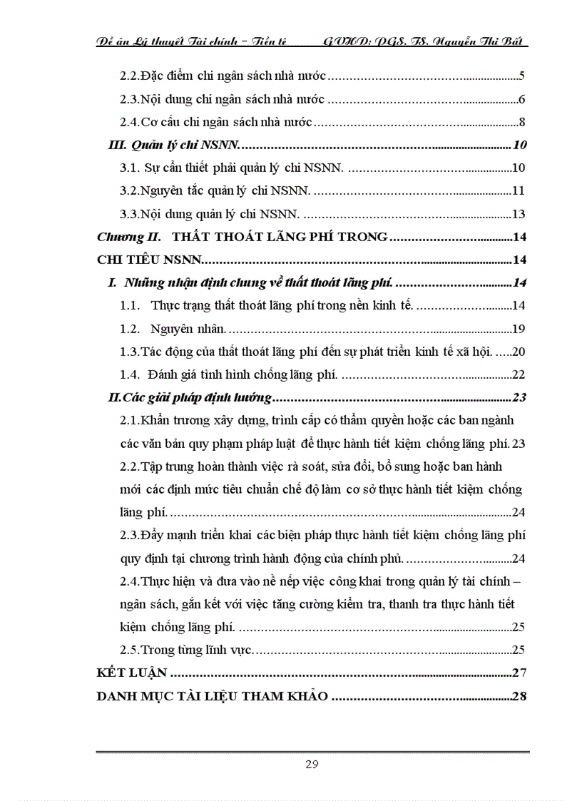 image for page Vấn đề thất thoát lãng phí trong quản lý chi tiêu công