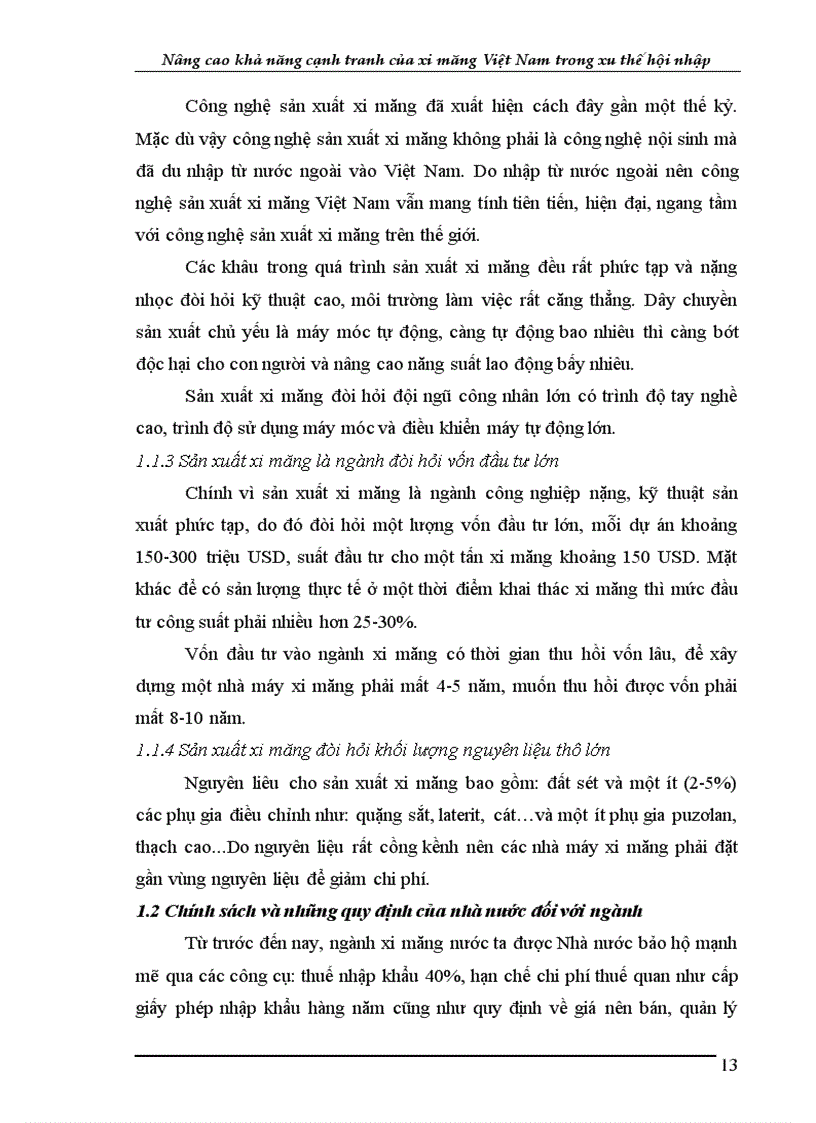 image for page Nâng cao khả năng cạnh tranh của xi măng trong xu thế hội nhập
