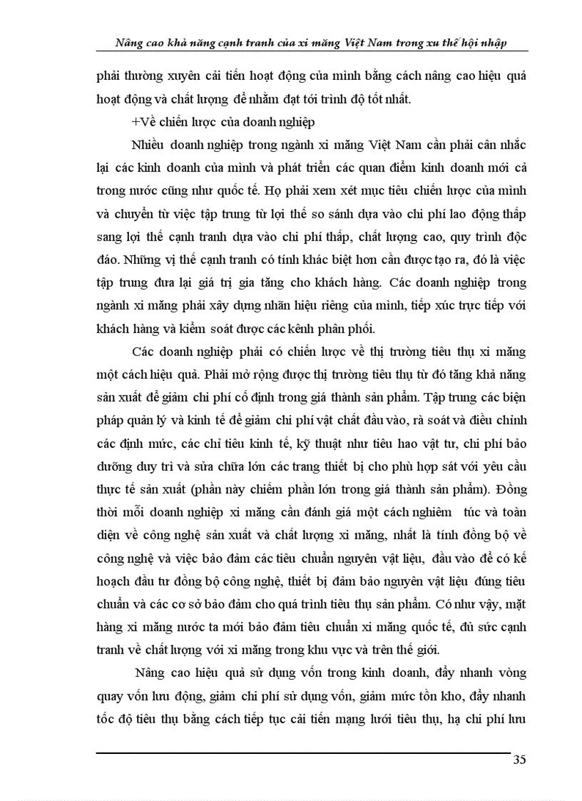 image for page Nâng cao khả năng cạnh tranh của xi măng trong xu thế hội nhập