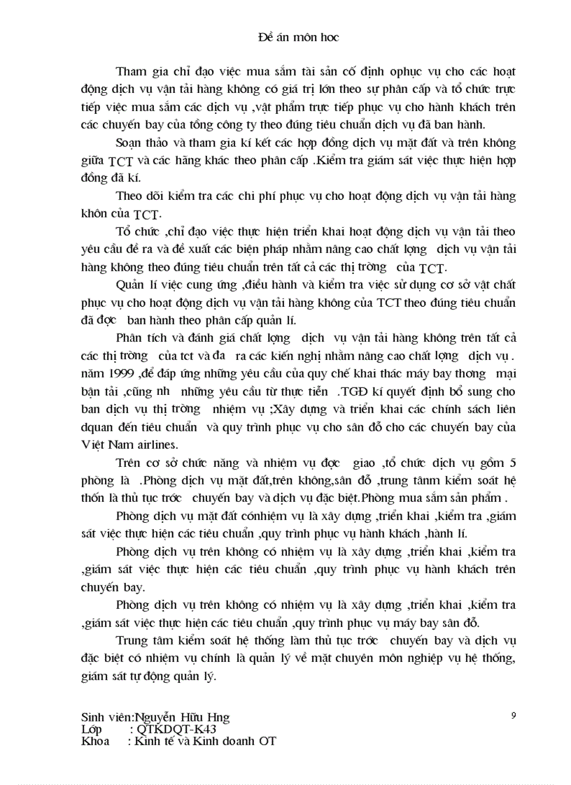 image for page Chiến lược kinh doanh của Việt Nam Airlines 1