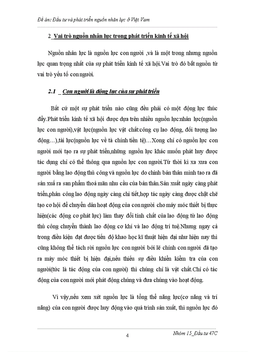 image for page Đầu tư và phát triển nguồn nhân lực ở Việt Vam 1