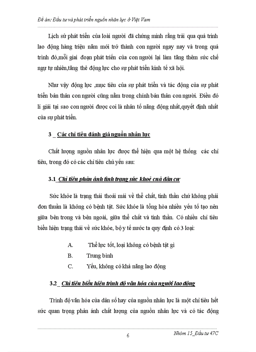 image for page Đầu tư và phát triển nguồn nhân lực ở Việt Vam 1