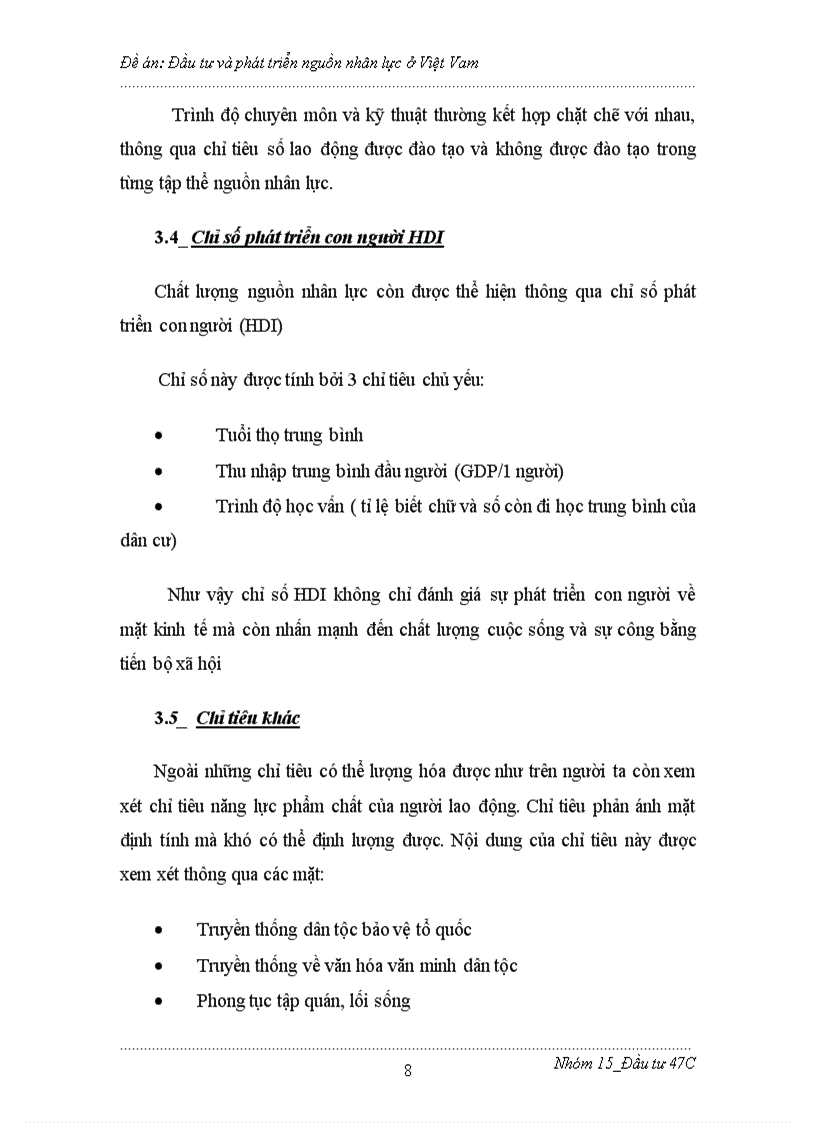 image for page Đầu tư và phát triển nguồn nhân lực ở Việt Vam 1