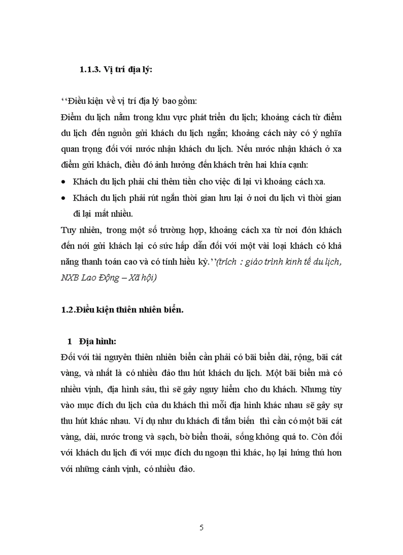 image for page Giá trị tài nguyên thiên nhiên biển trong phát triển du lịch biển ở Sầm Sơn