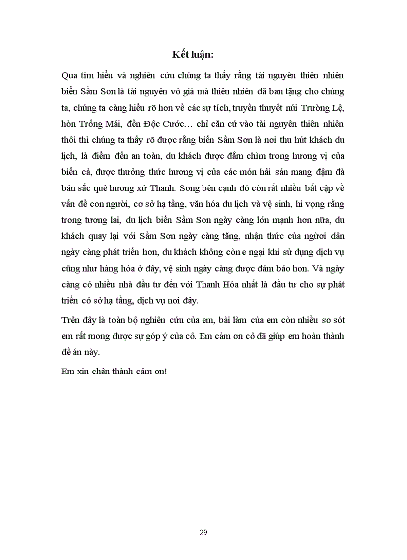 image for page Giá trị tài nguyên thiên nhiên biển trong phát triển du lịch biển ở Sầm Sơn