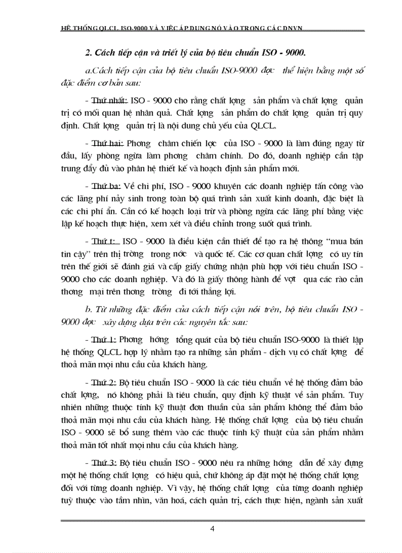 image for page Hệ thống quản lý chất lượng theo tiêu chuẩn ISO 9000 và việc áp dụng nó vào trong các DN Việt Nam