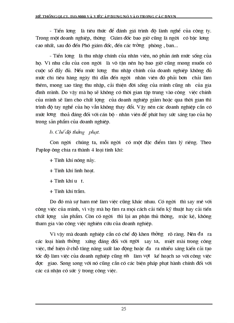 image for page Hệ thống quản lý chất lượng theo tiêu chuẩn ISO 9000 và việc áp dụng nó vào trong các DN Việt Nam