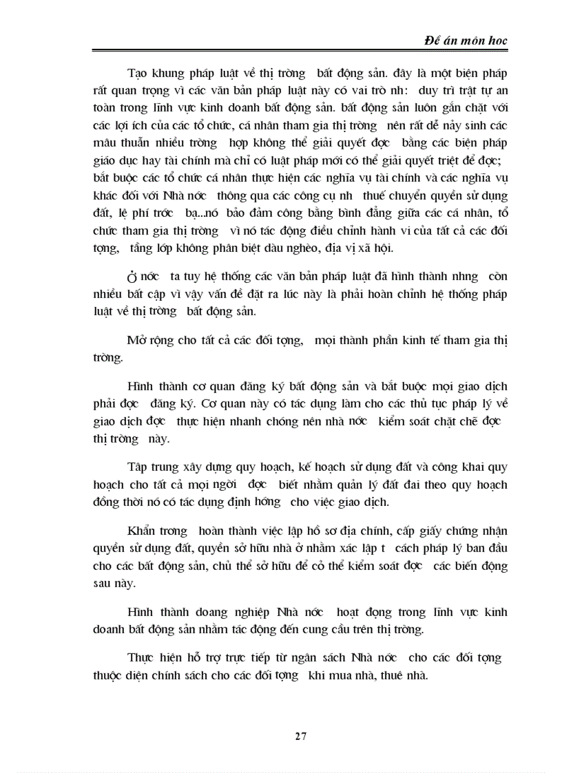 image for page Một số giải pháp góp phần nâng cao hiệu quả công tác quản lý Nhà nước về thị trường bất động sản ở Việt Nam