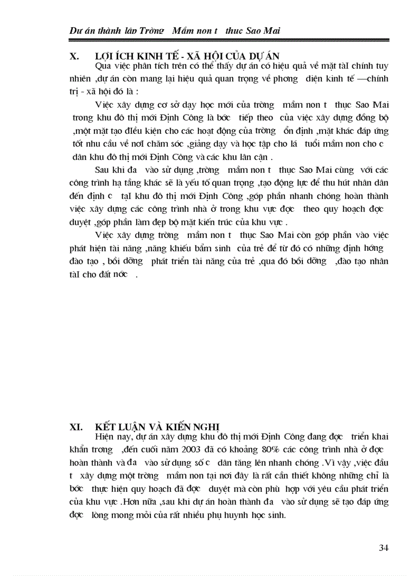 image for page Dự án thành lập Trường Mầm non tư thục Sao Mai