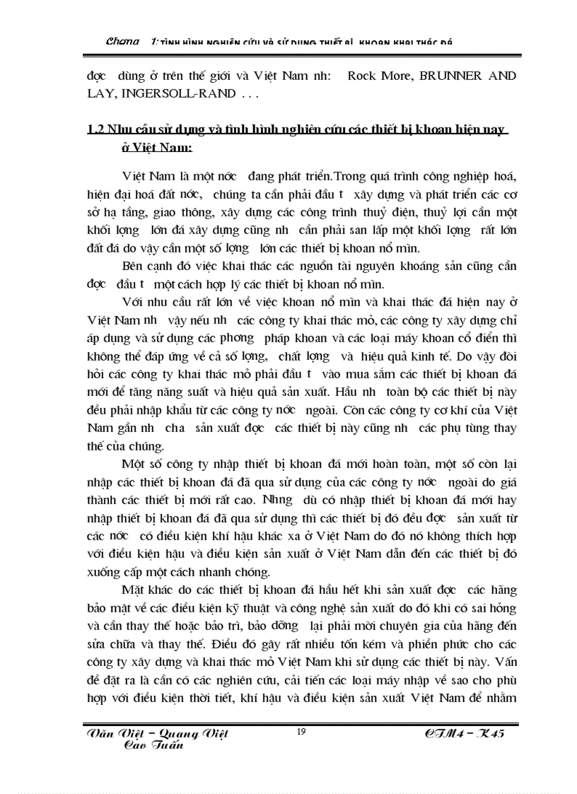 image for page Tình hình nghiên cứu và sử dụng thiết bị khoan khai thác đá 1