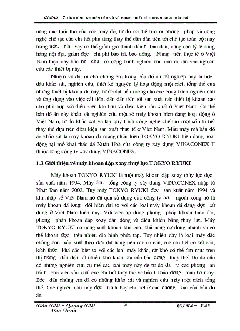 image for page Tình hình nghiên cứu và sử dụng thiết bị khoan khai thác đá 1