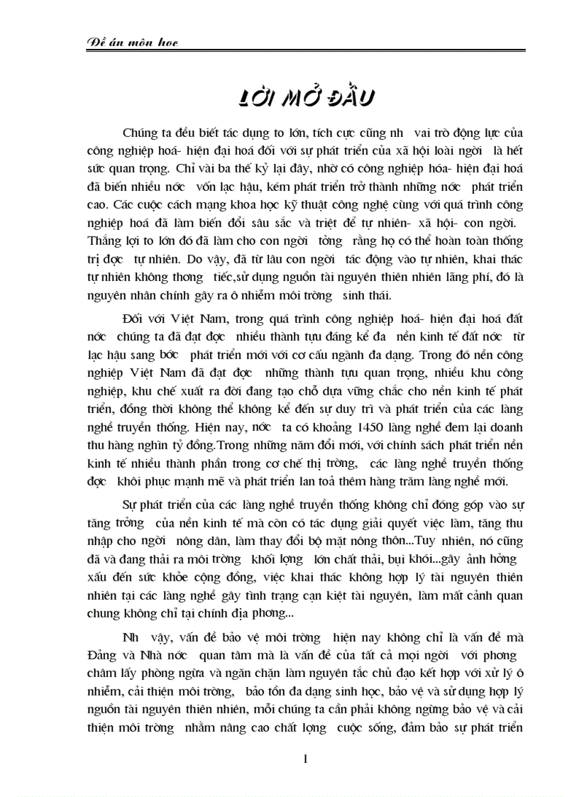 image for page Một số vấn đề về phát triển công nghiệp với môi trường sinh thái