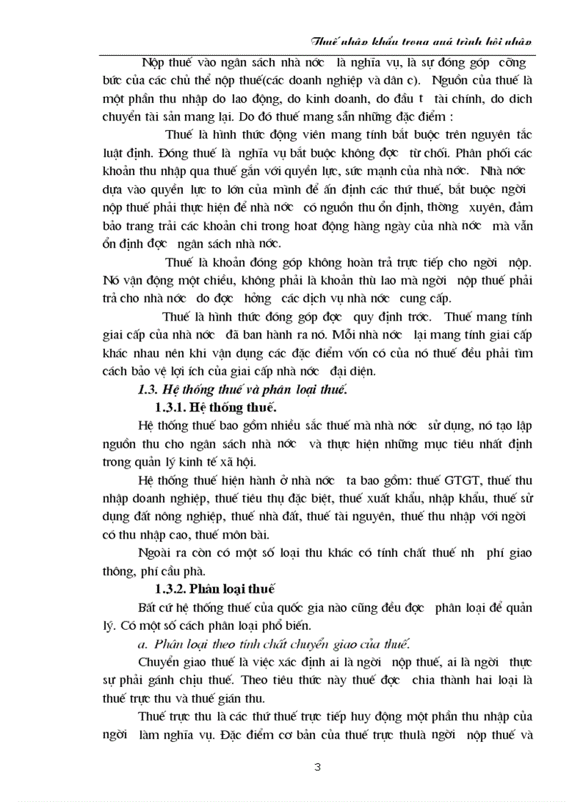 image for page Thuế nhập khẩu trong quá trình hội nhập kinh tế