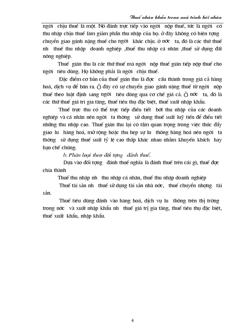 image for page Thuế nhập khẩu trong quá trình hội nhập kinh tế