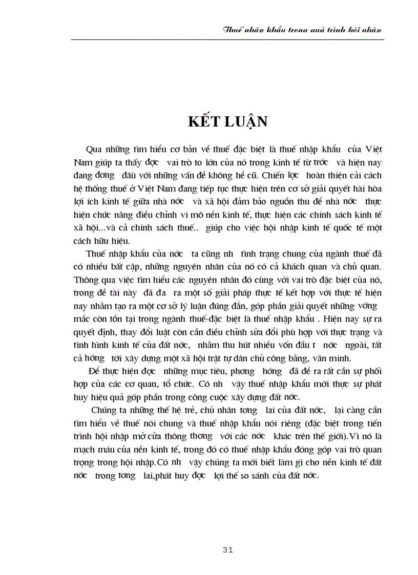 image for page Thuế nhập khẩu trong quá trình hội nhập kinh tế