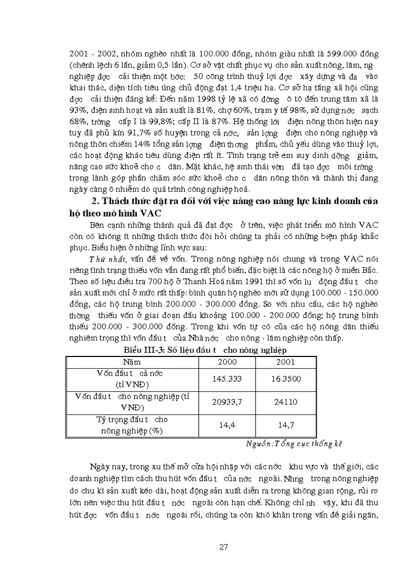 image for page Thực trạng năng lực kinh doanh của hộ gia đình theo mô hình VAC
