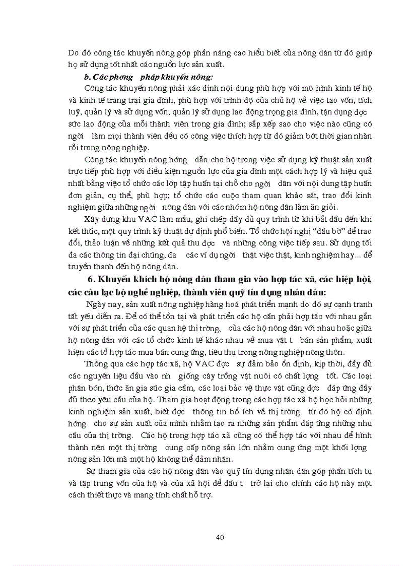 image for page Thực trạng năng lực kinh doanh của hộ gia đình theo mô hình VAC