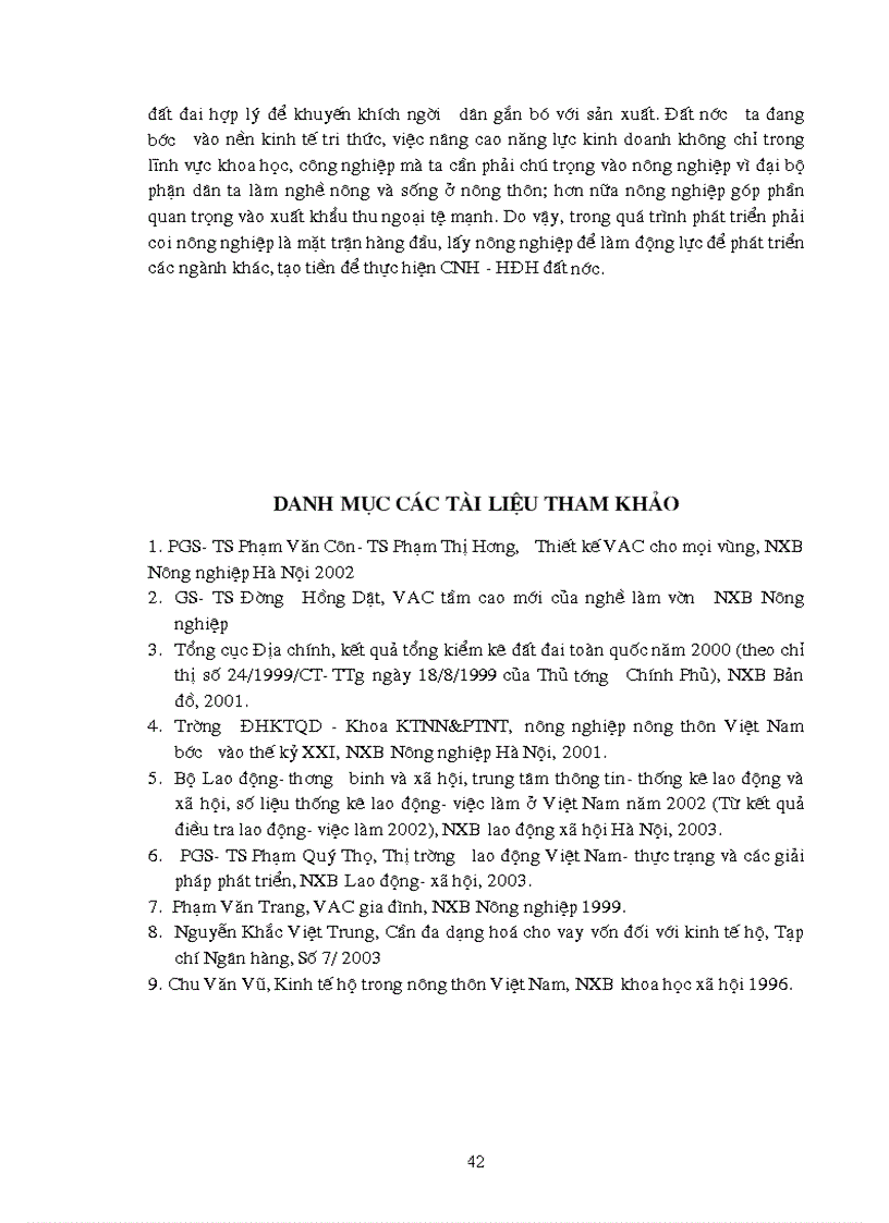 image for page Thực trạng năng lực kinh doanh của hộ gia đình theo mô hình VAC