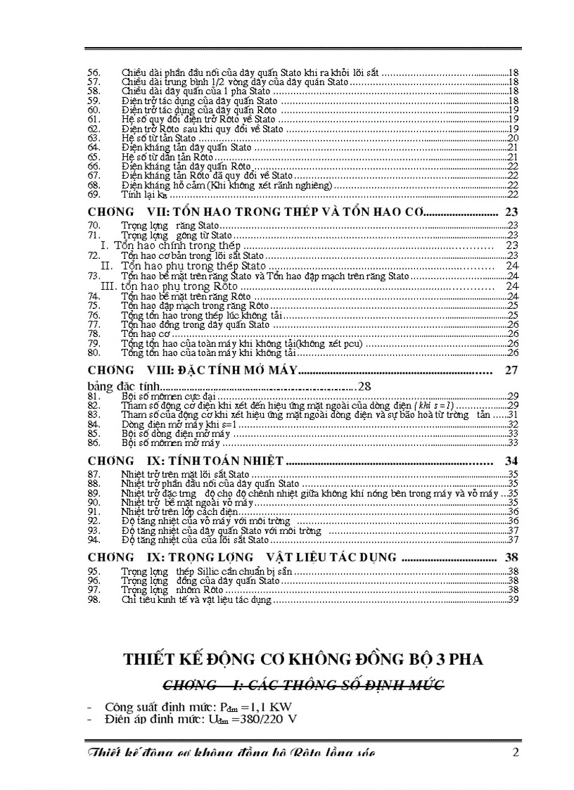 image for page Thiết kế động cơ không đồng bộ Roto lồng sóc
