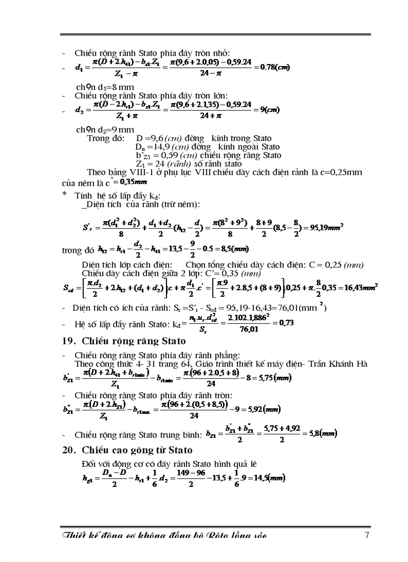 image for page Thiết kế động cơ không đồng bộ Roto lồng sóc