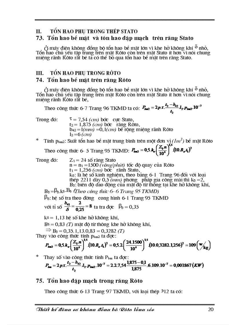 image for page Thiết kế động cơ không đồng bộ Roto lồng sóc
