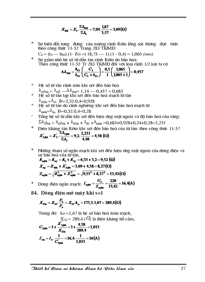 image for page Thiết kế động cơ không đồng bộ Roto lồng sóc