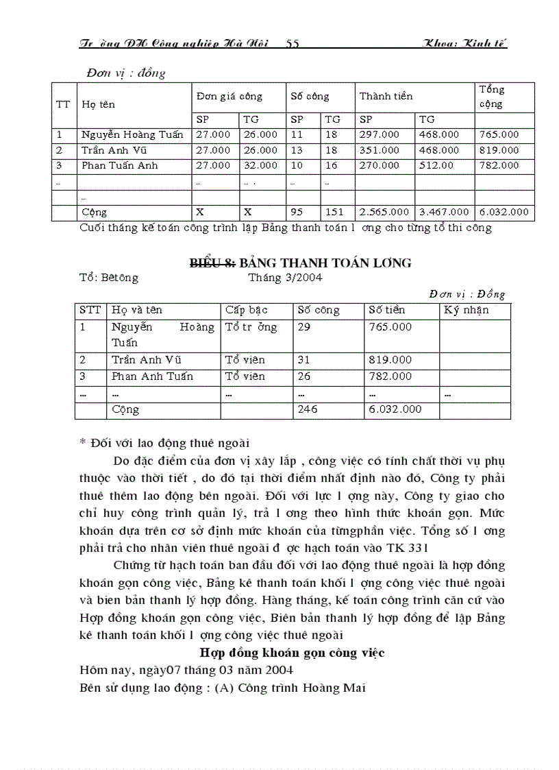 image for page Hoàn thiện công tác hạch toán chi phí sản xuất và tính giá thành sản phẩm tại Công ty xây dựng Sông Đà 8 1