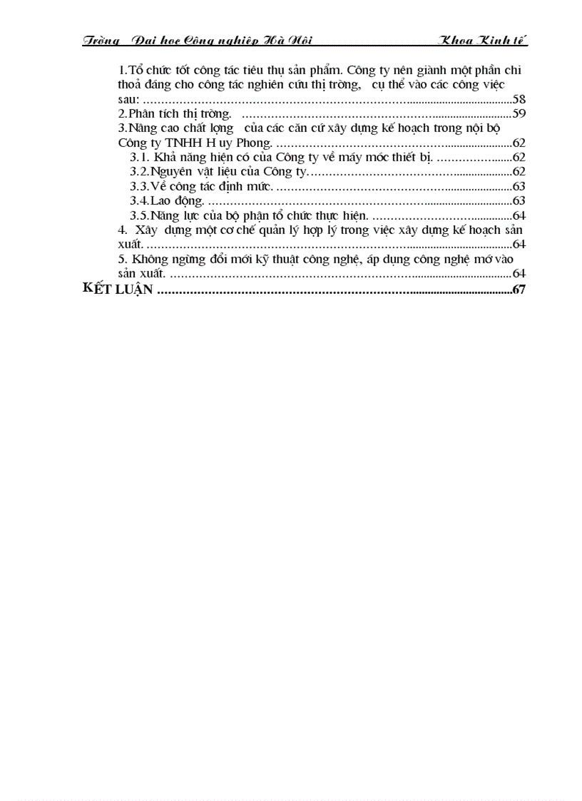 image for page Tìm hiểu công tác tổ chức quản lý và kế hoạch của công ty TNHH huy phong và một số kiến nghị về chế độ tiền lương hiện nay của Công ty