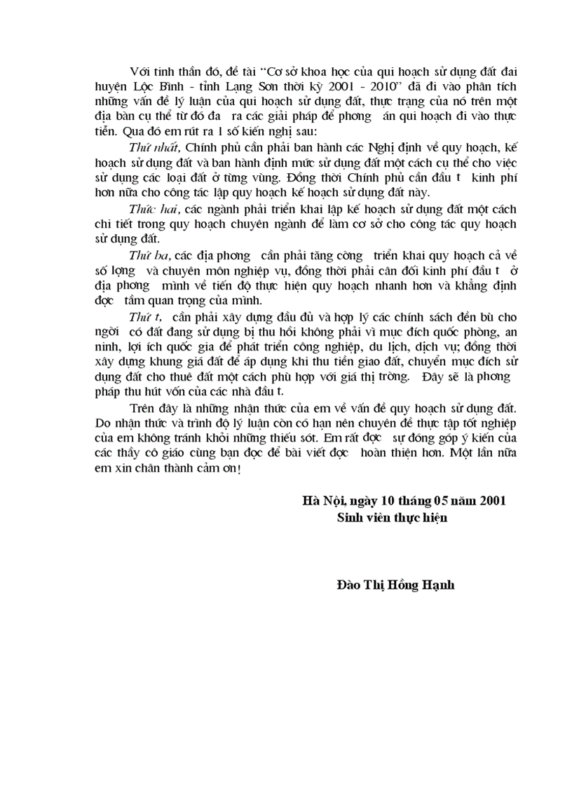 image for page Phương án qui hoạch sử dụng đất đai huyện Lộc Bình tỉnh Lạng Sơn tời kỳ 2001 2010 tính hiệu quả và biện pháp thực hiện qui hoạch sử dụng đất đai