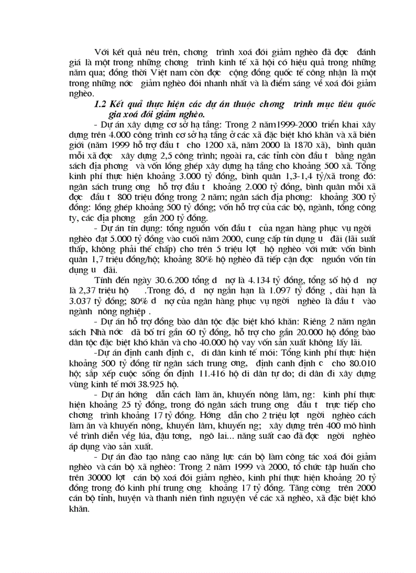 image for page Phân tích việc thực hiện chương trình xoá đói giảm nghèo tại tỉnh Yên Bái phương hướng và giải pháp nhằm đẩy mạnh chương trình xoá đói giảm nghèo trong thời gian tới