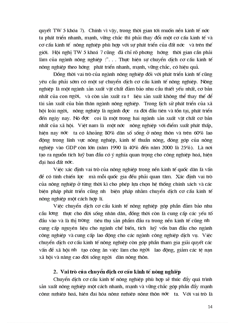 image for page Chuyển dịch cơ cấu kinh tế nông nghiệp Hà tây thực trạng và giải pháp