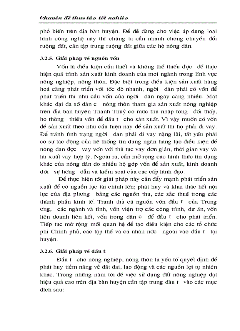 image for page Định hướng và giải pháp sử dụng đất nông nghiệp