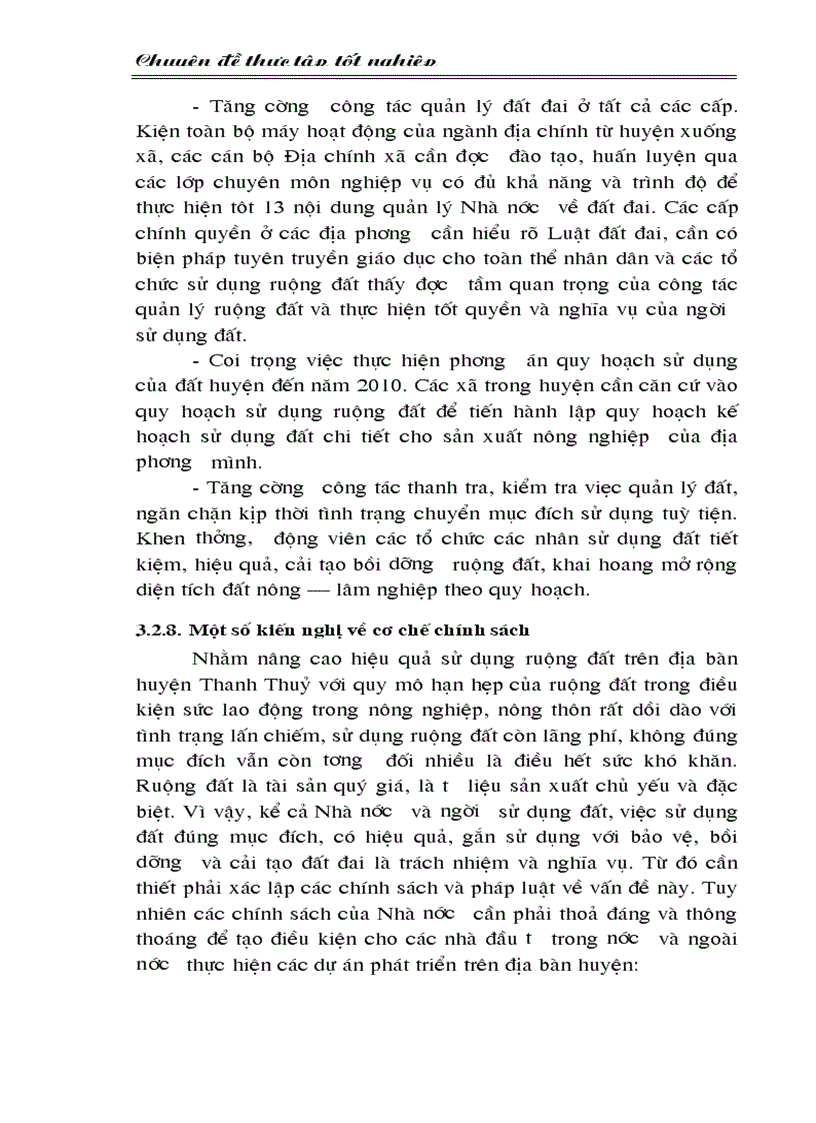 image for page Định hướng và giải pháp sử dụng đất nông nghiệp