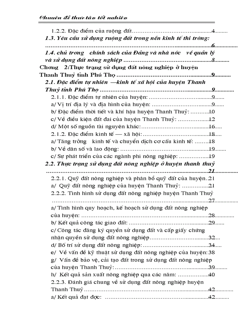 image for page Định hướng và giải pháp sử dụng đất nông nghiệp