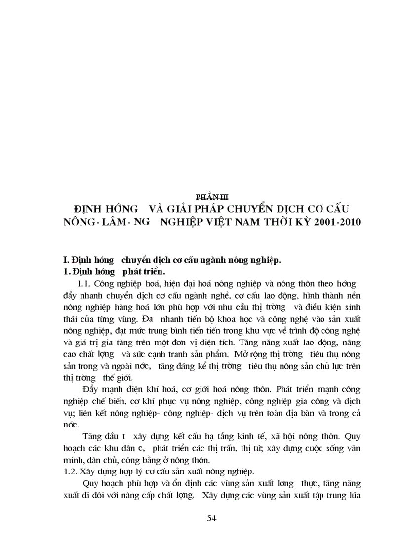 image for page Phương pháp cơ bản chuyển dịch cơ cấu của việt nam trong giai đoạn 2001 2010