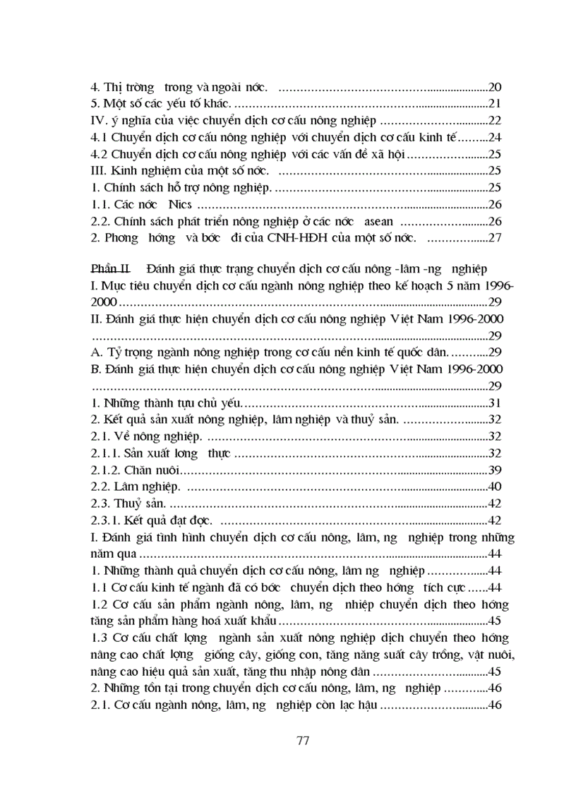 image for page Phương pháp cơ bản chuyển dịch cơ cấu của việt nam trong giai đoạn 2001 2010